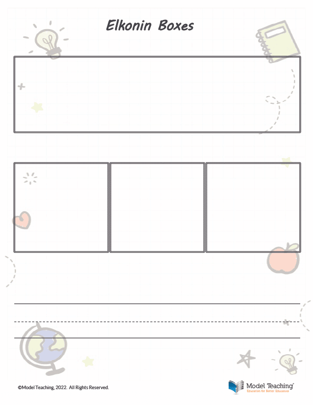 Elkonin Box Templates-Icon