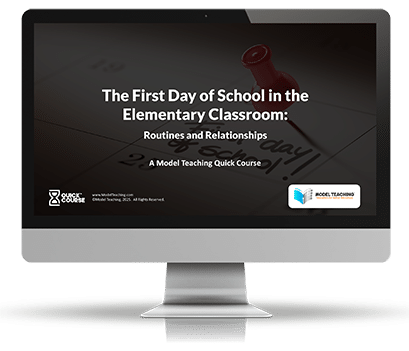 First Day of School Elementary Computer Icon